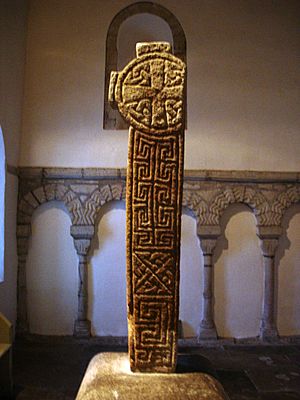 Cross St Seiriol's Church