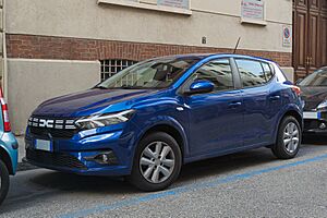 Dacia Sandero 2023 Front 1