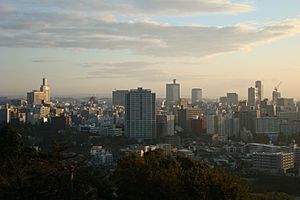 Downtown Buildings Sendai 01