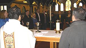 Eucharist at St Paul's Church Vancouver