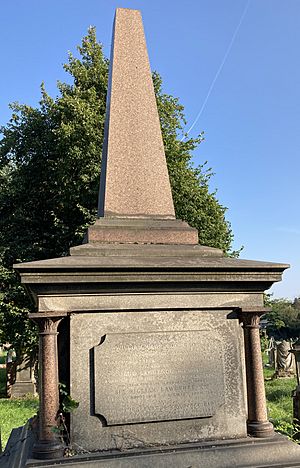 Family vault of James Clarke Lawrence in Kensal Green Cemetery