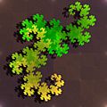 Fractal dragon curve