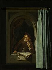 Gerard Dou - Self-Portrait - WGA06660