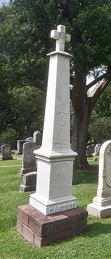Grave of Richard Henry Carter, Warrenton Cemetery