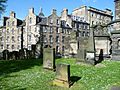 Greyfriars Kirkyard, north-east corner