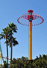 Knott's WindSeeker In Action