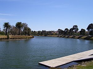 Maribyrnong river near Aberfeldie