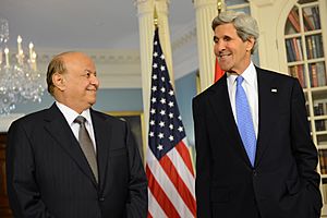 Secretary Kerry and Yemeni President Hadi Address Reporters (Pic 2)