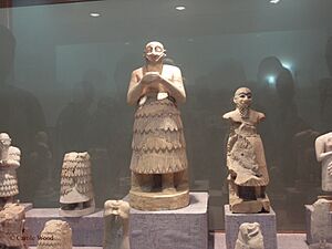 Statues from Mari. Syria - Aleppo - National Museum