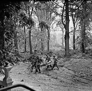 The British Airborne Division at Arnhem and Oosterbeek in Holland BU1141