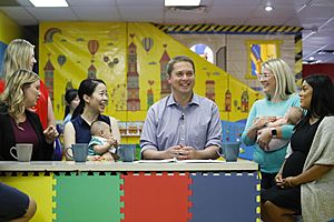 Andrew Scheer talks about maternity benefits (48599579782)