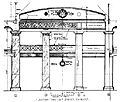 Architectural diagram of the lobby of Hotel Pennsylvania, NY circa 1919