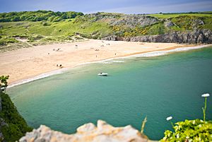 BarafundleBeach StackpoleEstate WalesUK