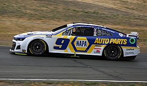 Chase Elliott 9 Sonoma 2022