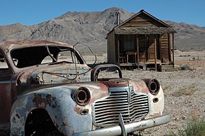 Gold Point, NV-Abandoned building