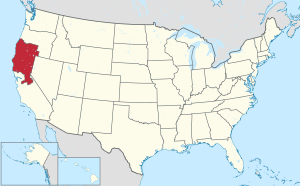 Location of Jefferson within the United States