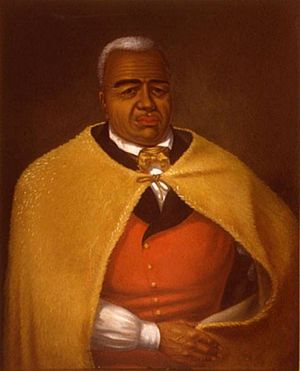 Kamehameha I, portrait by James Gay Sawkins