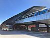 Mernda station viewed from the ground level