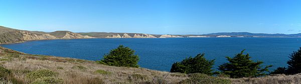 Panorama of Drakes Bay 01