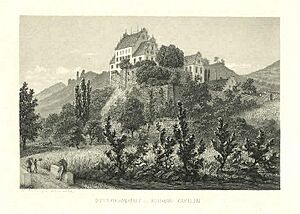 Schloss Kasteln 1860