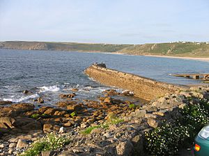 SennenCove-breakwater 0151