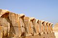 Snake frieze at the Step Pyramid of Djoser at Saqqara - panoramio