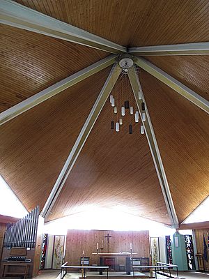 St Richard's Church, Ham, interior - geograph.org.uk - 2859744