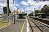 Southbound view from Thornbury platform 1 facing towards platform 2