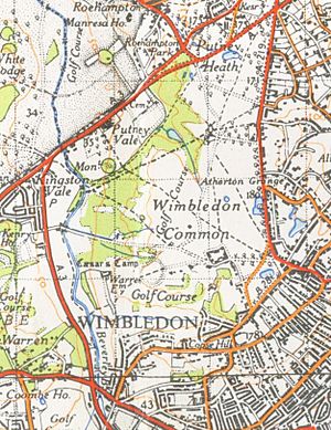 Wimbledon common 1944