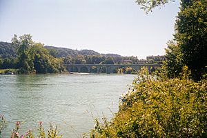 Wohlensee mit Kappelenbruecke