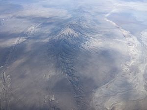 2015-10-27 14 49 20 View of Pilot Peak, Nevada from an airplane