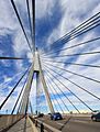 Atop the anzac bridge