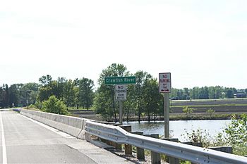 Crayfish River sign.JPG