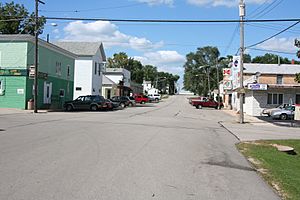 The downtown of Davis