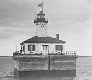 Fourteen Foot Shoal Light Michigan