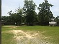 Inside Fort Mitchell stockade