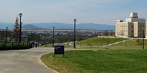 JMU East Campus from near Potomac Hall