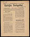 Kortrijks Oorlogblad