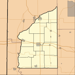 Stone Bluff, Indiana is located in Fountain County, Indiana