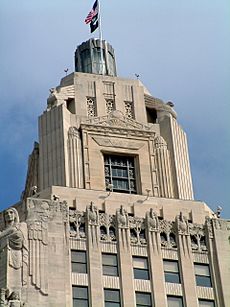 Louisiana State Capitol Top