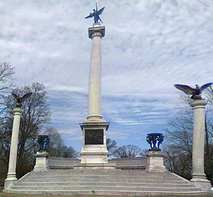 Lovejoy monument panorama