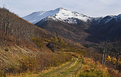 McHugh Peak, west aspect