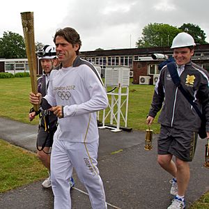 Olympic Torch 2012 at Jodrell Bank 2.jpg