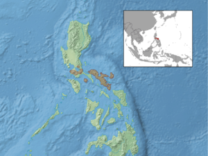 Phloeomys cumingi distribution.png