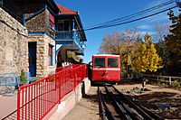 Pikes-Peak-Cog-Railway Manitou-Springs Train 2012-10-21