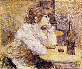 Portrait de Suzanne Valadon par Henri de Toulouse-Lautrec