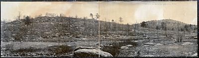 Round Tops panorama 1909