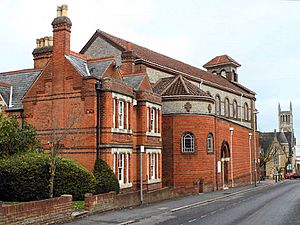 St Josephs Aldershot Side View