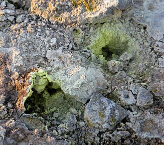 Sulphur fumaroles, Hverir