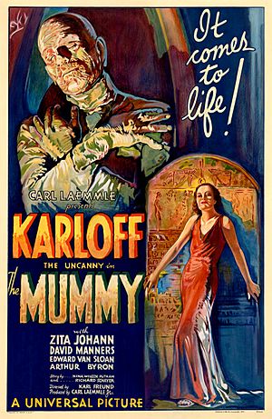 The Mummy 1932 film poster